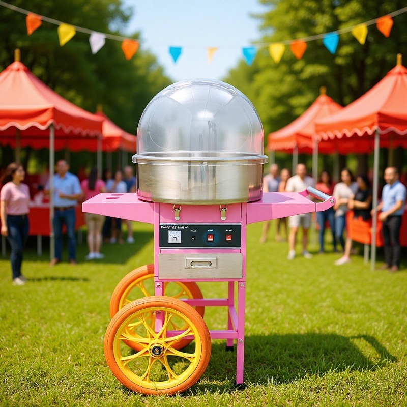 Commercial Vending Machine - Commercial electric cotton candy machine with