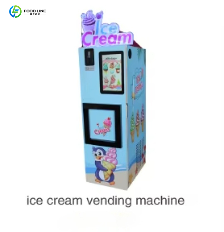 Commercial automatic cone ice  - огляд і ціна Commercial Vending Machine