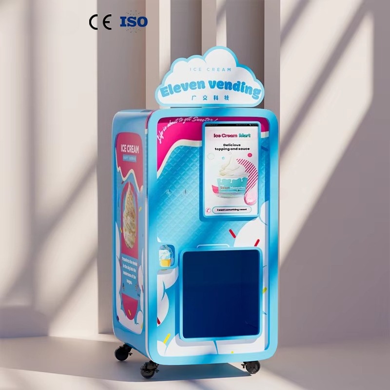 Smart Commercial Ice Cream Ven - огляд і ціна Commercial Vending Machine