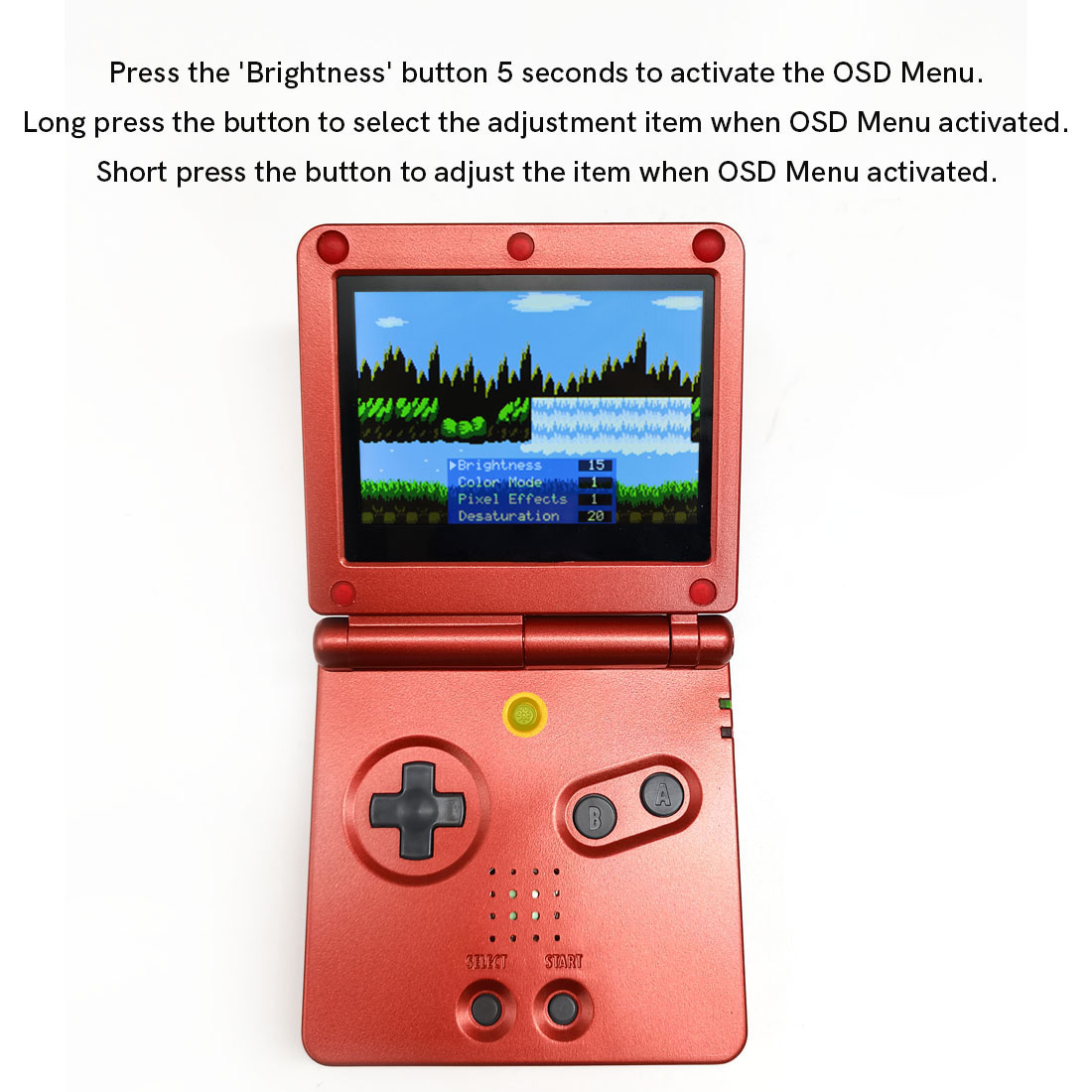 HISPEEDIDO For GBA SP IPS V5 S - огляд і ціна Lcd Screen Arcade